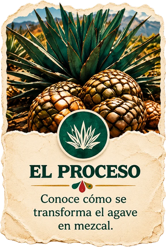 El proceso: conoce cómo se transforma el agave en mezcal